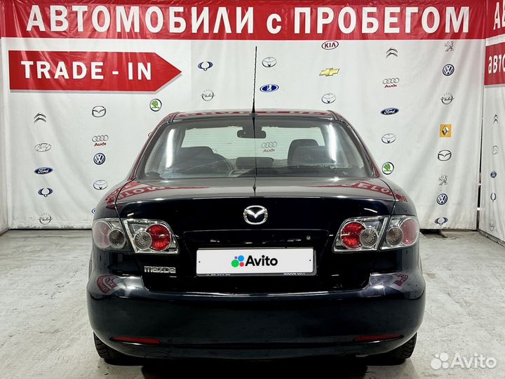 Mazda 6 1.8 МТ, 2007, 205 423 км
