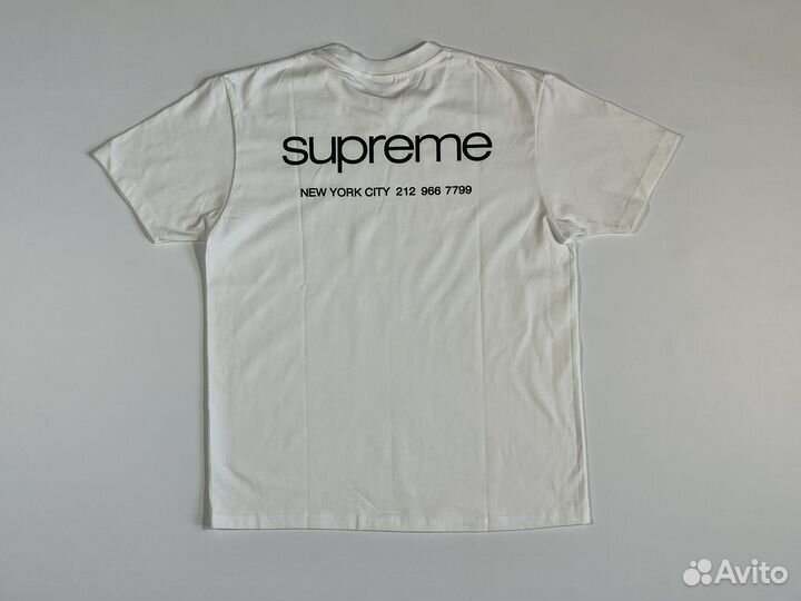 Футболка Supreme NYC logo Новая С бирками