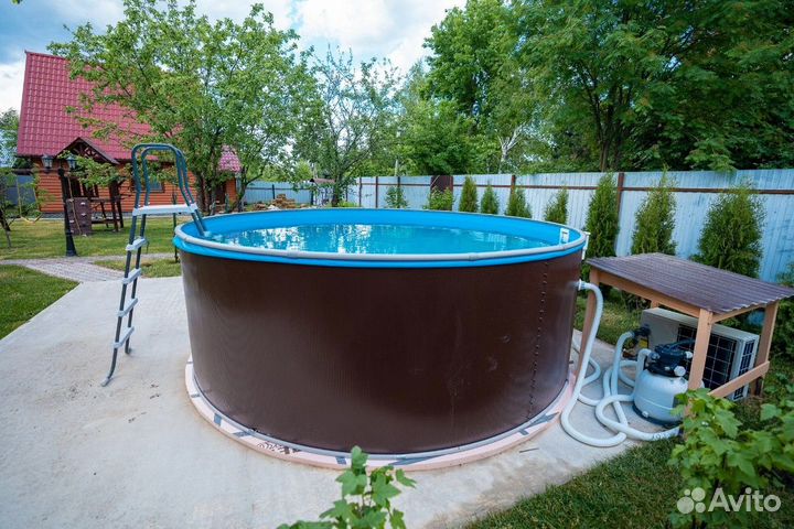 Каркасный бассейн Лагуна 5.5 х 1.25 м, 55011