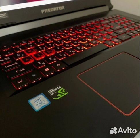 Acer Predator i7-8750H 12-ядер 16Gb/1240SSD/8Gb