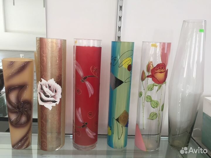 Ваза стекло