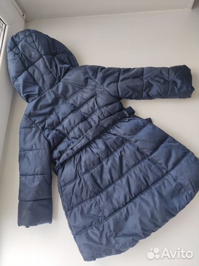 Пальто демисезонное для девочки 86