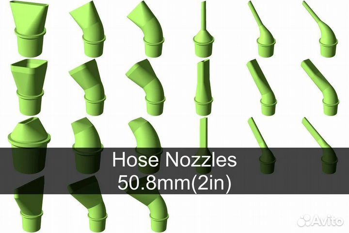 Вакуумные насадки на пылесос/шланг