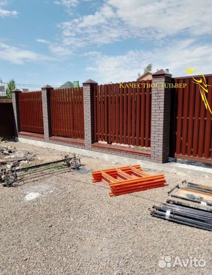 Навесы,Заборы, Лестницы, сварочные работы