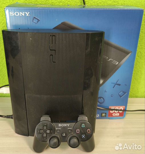 Sony PS3 500Гб +50 игр