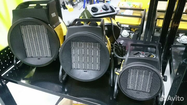 Тепловые пушки электрические (обогреватели) Denzel