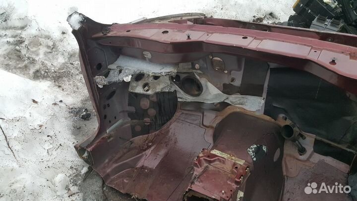 Лонжерон передний левый audi a4 b5 ауди а4 б5 1/4