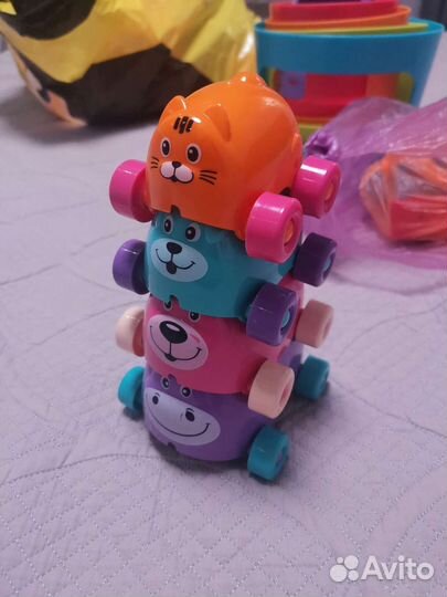 Развивающие игрушки пакетом 1-2 года