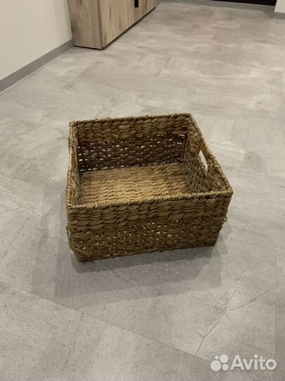 Корзина плетеная для хранения