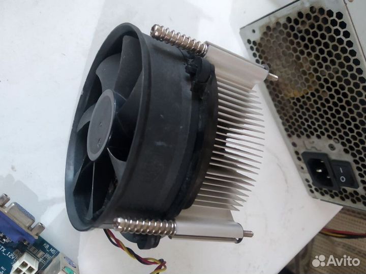 Материнская плата 1155 сокет + кулер