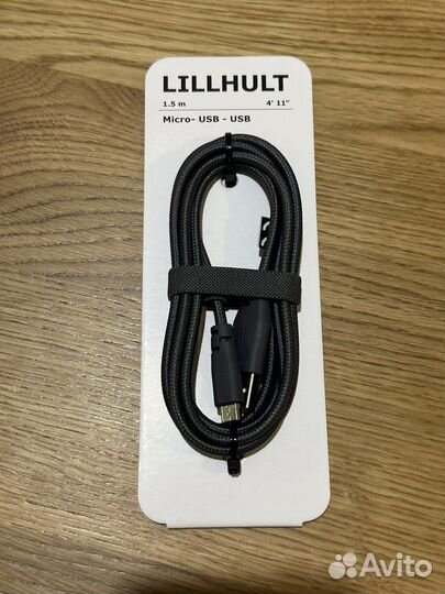 Зарядное устройство Lillhult micro USB IKEA