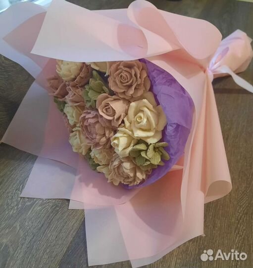 Букет из зефира