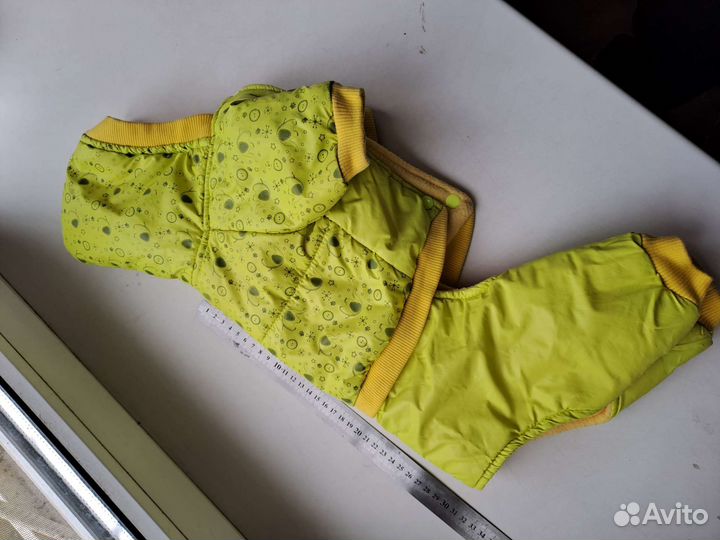 Тёплый зимний костюм для небольшой собаки