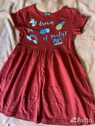 Детские вещи на девочку пакетом 104