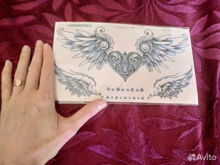 Временные тату и переводки на ногти