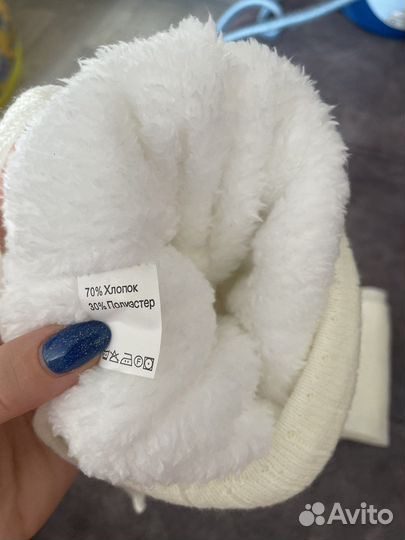 Шапка для девочки демисезонная