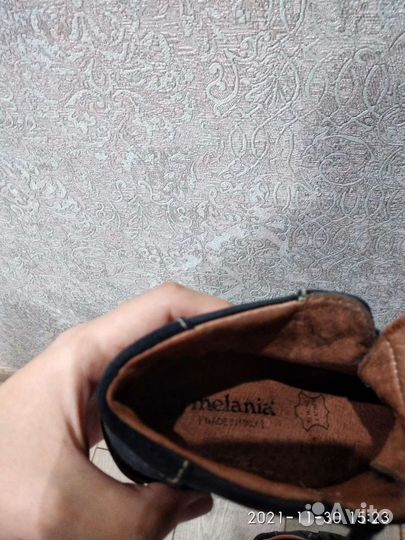 Ботинки детские кожаные 27