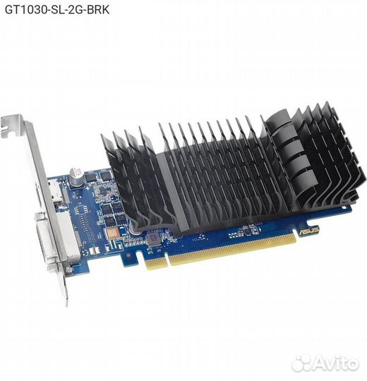 Видеокарта Asus nVidia GeForce GT 1030 gddr5 2GB