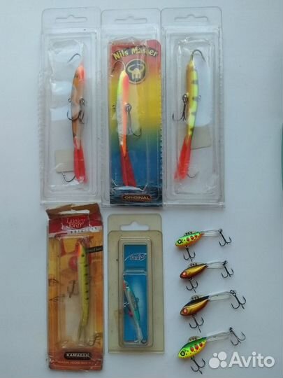 Балансиры Rapala, LJ, Nils Master, Kuusamo+блесны