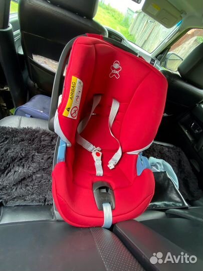 Cybex aton с базой isofix