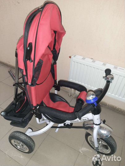 Прогулочная коляска велосипед