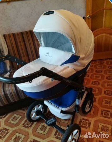Коляска модульная 2 в 1 Caretto Riviera S (Эко кож