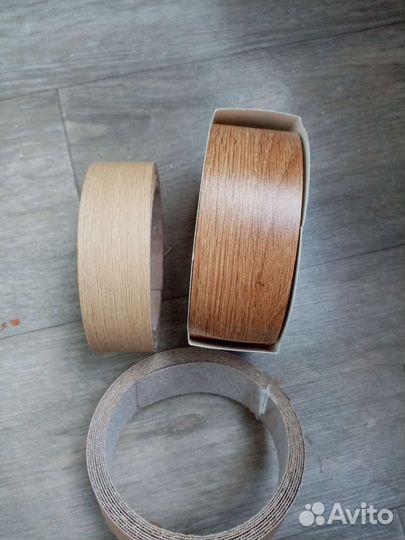 Кромка мебельная с клеем 2 вида