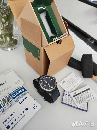 Часы casio pro trek prw 60-2А