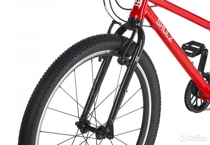 Детский велосипед shulz Bubble 24 Race красный