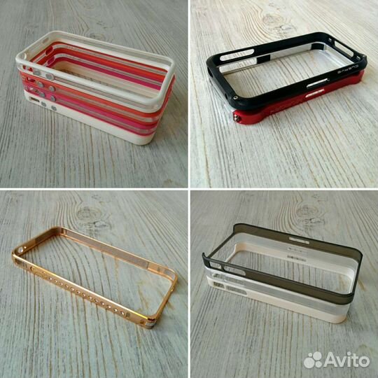Защитные бамперы на iPhone 4 / 5 / 6 / 6+