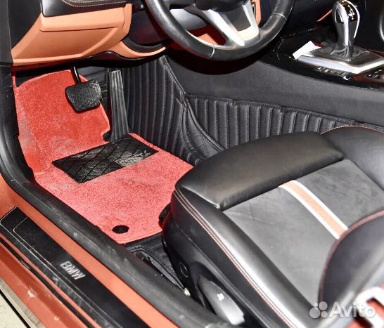 Коврики экокожа BMW Z4 2016 ковры кожа бмв