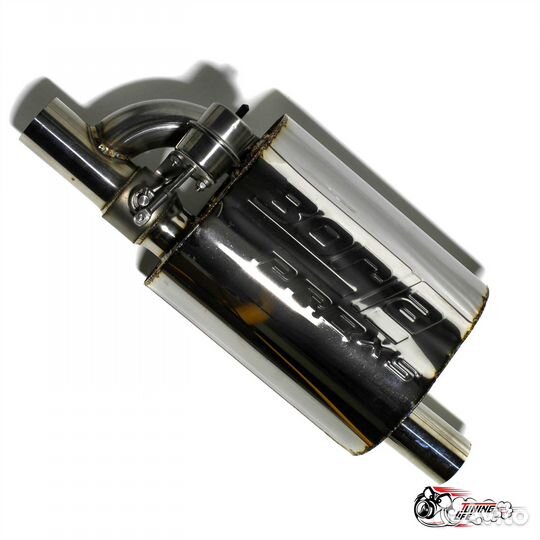 Глушитель Borla style с вакуумной заслонкой