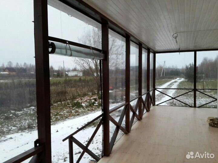 Мягкие окна под ключ