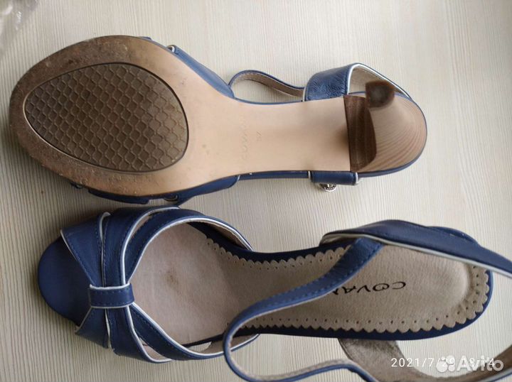 Босоножки женские 37 размер натуральная кожа