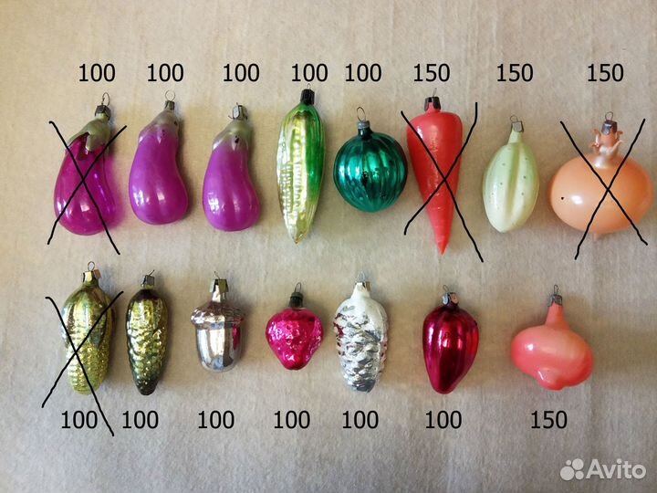 Новогодние игрушки, Дед Мороз и Снегурочка СССР