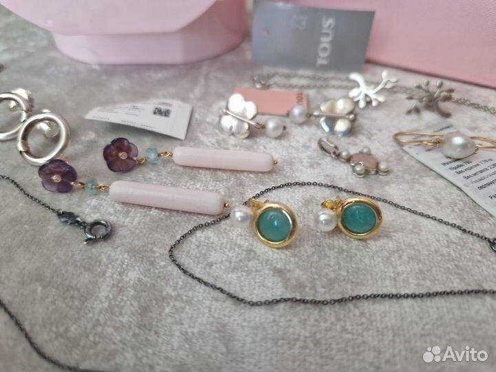 Серьги, кулоны tous оригинал
