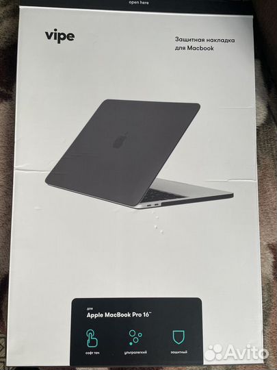 Чехол-накладка для MacBook Pro 16