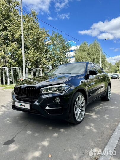 BMW X6 3.0 AT, 2015, 133 707 км