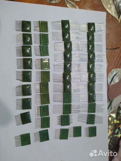 Радиодетали(резисторные сборки Б19-2; Б19-3)