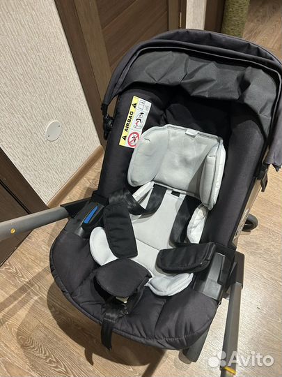 Коляска автолюлька foofoo 4 в 1 и накидка Timpuh