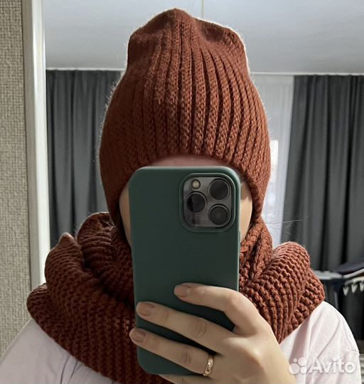 Шапка со снудом