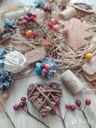 Поделки Материалы для творчества новогодних украше