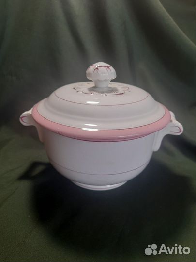 Супница фарфор Кузнецов