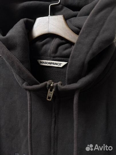 Зип Худи Mason Prince Dark Washed Grey Оригинал