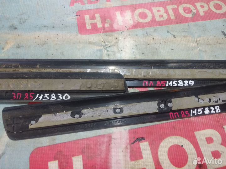 Накладка на порог Вольво S80