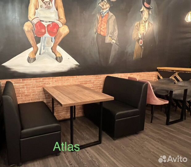 Диван для кафе