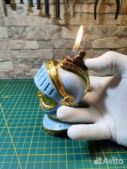 Винтажная настольная зажигалка