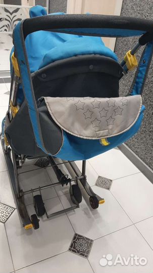 Детские санки коляска бу