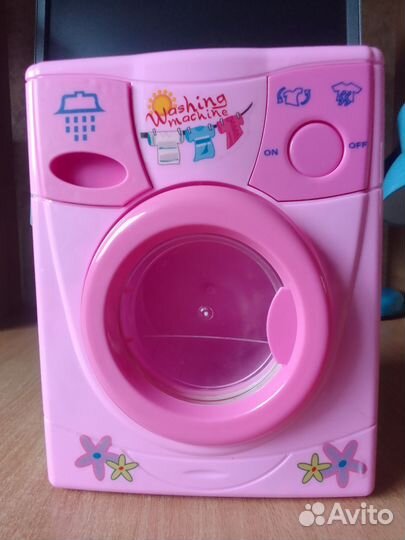 Новая игрушечная стиральная машинка