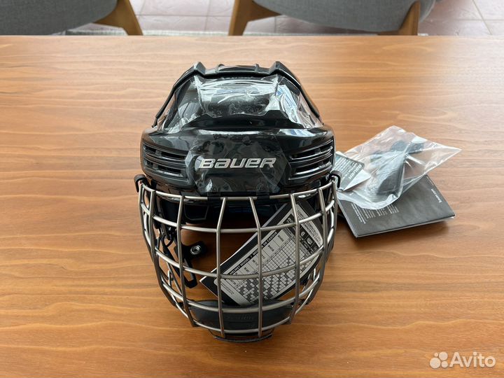 Шлем хоккейный bauer re akt 200 combo, новый